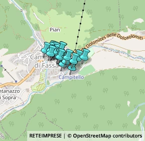 Mappa Campitello Di Fassa, 38031 Campitello di Fassa TN, Italia (0.21739)