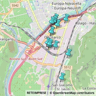 Mappa Via Giuseppe di Vittorio, 39100 Bolzano BZ, Italia (0.745)