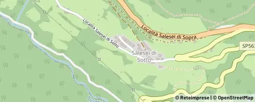Mappa Livinallongo del Col di Lana