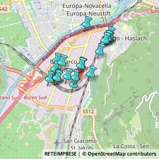 Mappa Via Pietro Gobetti, 39100 Bolzano BZ, Italia (0.7055)