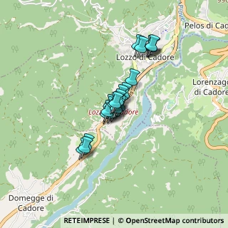 Mappa Strada Statale, 32040 Lozzo di Cadore BL, Italia (0.508)