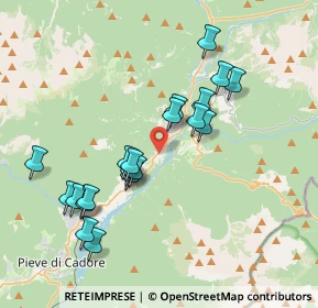 Mappa Strada Statale, 32040 Lozzo di Cadore BL, Italia (3.572)