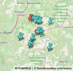 Mappa Streda Dolomites, 38031 Campitello di Fassa TN, Italia (10.054)