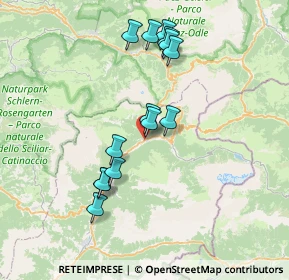 Mappa Streda Dolomites, 38031 Campitello di Fassa TN, Italia (6.66857)