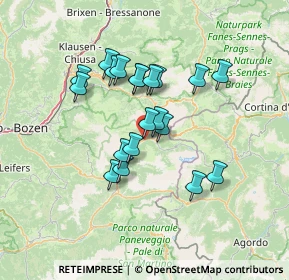 Mappa Via Pent de Sera, 38031 Campitello di Fassa TN, Italia (11.138)