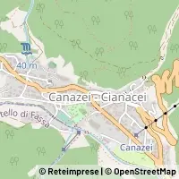 Karte Canazei