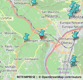 Mappa Via Castel Firmiano, 39057 Appiano sulla strada del vino BZ, Italia (2.97818)