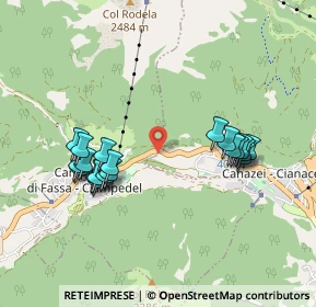 Mappa Strada Statale delle Dolomiti, 38031 Canazei TN, Italia (0.911)