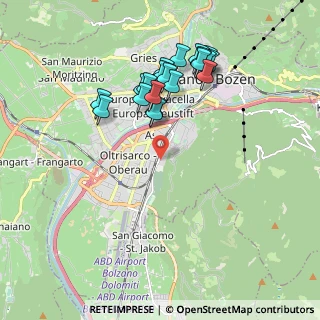 Mappa Riva-del-Garda-Straße, 39100 Bolzano BZ, Italia (1.836)