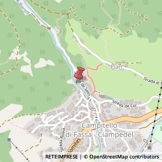 Mappa Vicolo Salin,  1, 38031 Campitello di Fassa, Trento (Trentino-Alto Adige)