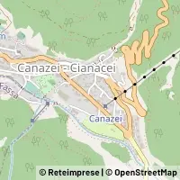 Karte Canazei