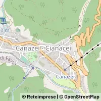 Karte Canazei