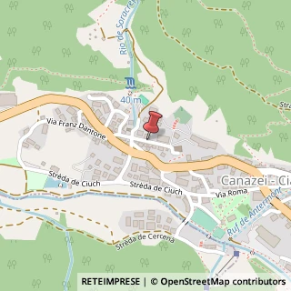 Mappa Via magoa 12, 38032 Canazei, Trento (Trentino-Alto Adige)