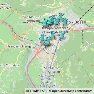 Mappa Via Enrico Fermi, 39100 Bolzano BZ, Italia (1.41846)