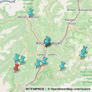 Mappa Via Ludwig Von Comini, 39100 Bolzano BZ, Italia (17.94667)