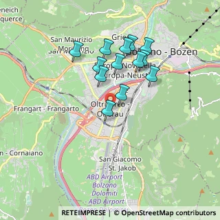 Mappa Via Ludwig Von Comini, 39100 Bolzano BZ, Italia (1.56923)