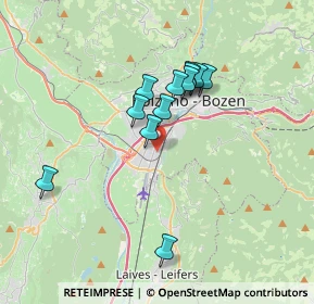 Mappa Via Lise Meitner, 39100 Bolzano BZ, Italia (2.90583)