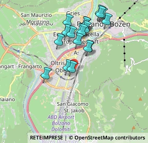Mappa Via Lise Meitner, 39100 Bolzano BZ, Italia (1.743)