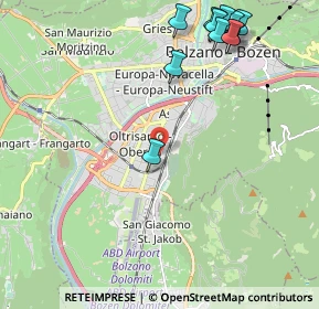 Mappa Via Lise Meitner, 39100 Bolzano BZ, Italia (2.59545)