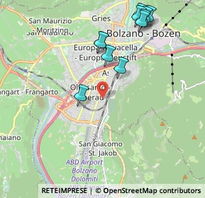 Mappa Via Lise Meitner, 39100 Bolzano BZ, Italia (2.19)