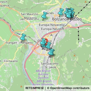 Mappa Via Toni Ebner, 39100 Bolzano BZ, Italia (2.38353)