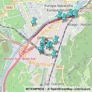 Mappa Via Toni Ebner, 39100 Bolzano BZ, Italia (0.80833)