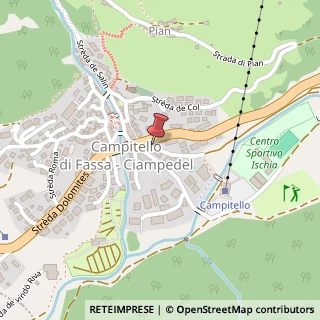 Mappa Str?da Veia, 2, 38031 Campitello di Fassa, Trento (Trentino-Alto Adige)