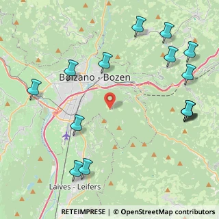 Mappa Via al Colle, 39100 Bolzano BZ, Italia (5.50267)