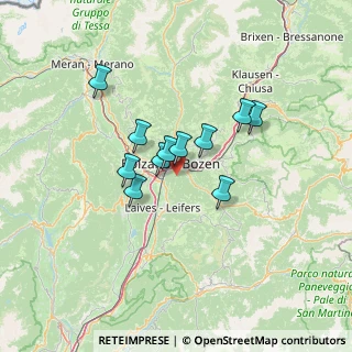 Mappa Via al Colle, 39100 Bolzano BZ, Italia (9.66364)