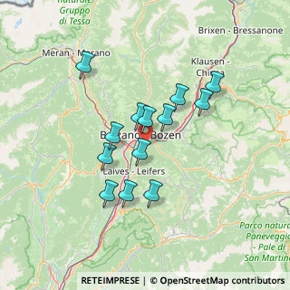 Mappa Via al Colle, 39100 Bolzano BZ, Italia (11.47154)