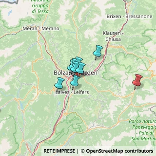 Mappa Via al Colle, 39100 Bolzano BZ, Italia (22.33786)
