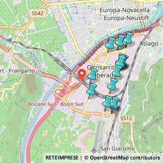 Mappa Via Evangelista Torricelli, 39100 Bolzano BZ, Italia (0.97)