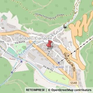 Mappa Via di Dolavila, 72, 38032 Canazei, Trento (Trentino-Alto Adige)