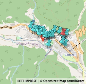 Mappa Via De Cercena', 38032 Canazei TN, Italia (0.2595)