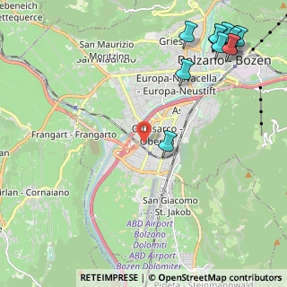 Mappa Via di Vittorio Giuseppe, 39100 Bolzano BZ, Italia (3.01909)