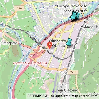 Mappa Via di Vittorio Giuseppe, 39100 Bolzano BZ, Italia (1.38727)