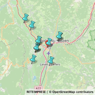 Mappa Via di Vittorio Giuseppe, 39100 Bolzano BZ, Italia (5.47417)