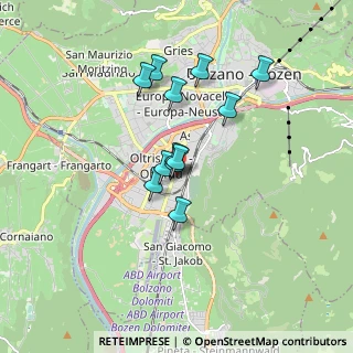 Mappa Via Meitner, 39100 Bolzano BZ, Italia (1.29417)