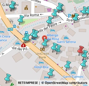 Mappa Via Pareda, 38032 Canazei TN, Italia (0.072)