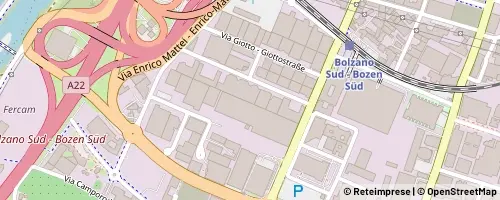 Mappa Bolzano