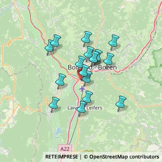Mappa Via della Fiera, 39100 Bolzano BZ, Italia (5.59294)