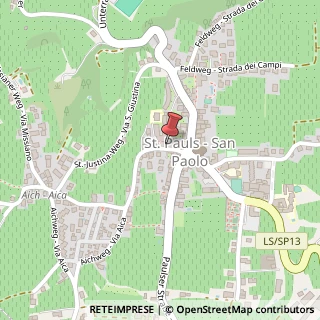 Mappa Via San Giustina, 4, 39050 Appiano sulla Strada del Vino, Bolzano (Trentino-Alto Adige)