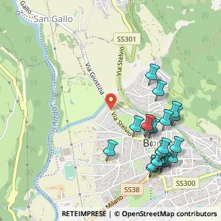 Mappa Via Cantore, 23032 Bormio SO, Italia (0.601)