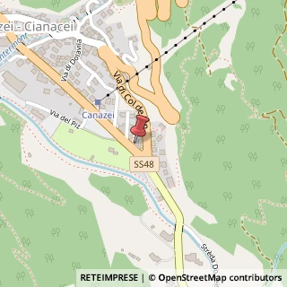 Mappa Via di Par?da, 101, 38032 Canazei, Trento (Trentino-Alto Adige)
