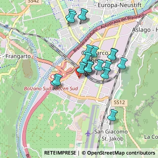 Mappa Via Giotto, 39100 Bolzano BZ, Italia (0.7755)