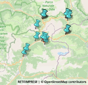 Mappa Streda de Col de Pin, 38032 Canazei TN, Italia (7.5135)