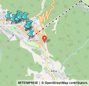 Mappa Streda de Col de Pin, 38032 Canazei TN, Italia (0.65333)