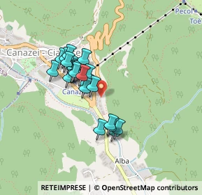 Mappa Streda de Col de Pin, 38032 Canazei TN, Italia (0.33333)