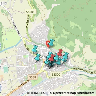 Mappa Via Campello, 23032 Bormio SO, Italia (0.377)