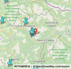 Mappa Forcella Piccola dell'Antelao, 32046 San Vito di Cadore BL, Italia (29.751)